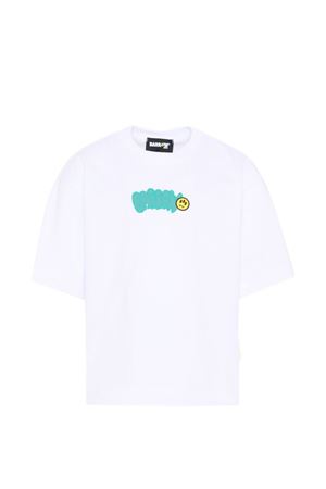 Crew neck T-shirt with logo BARROW KIDS | S6BKJUTH007002
